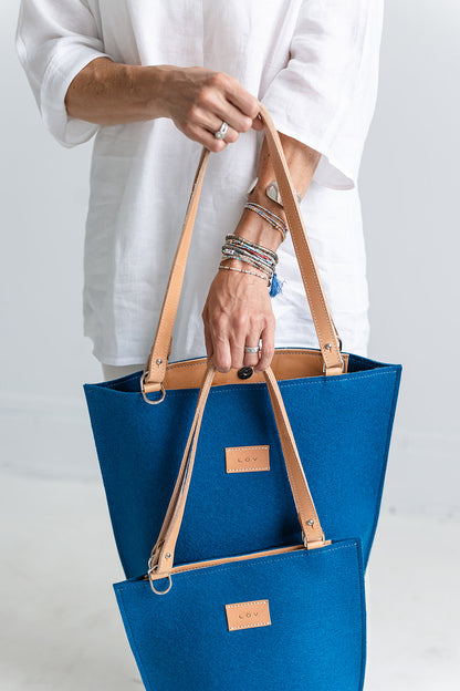 Torsby Petite | Fjord-Torsby Tote Petite-Löv Flowers