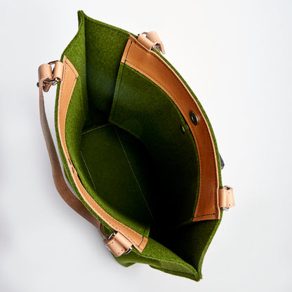 Torsby Petite | Moss-Torsby Tote Petite-Löv Flowers