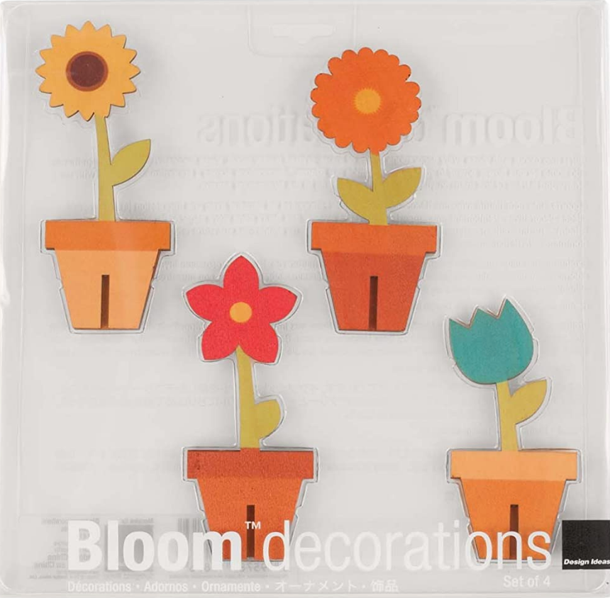 Bloom Decorations - Set of 4-Löv Flowers