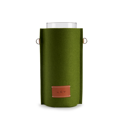 Älska Vase | Moss-Älska Vase-Löv Flowers